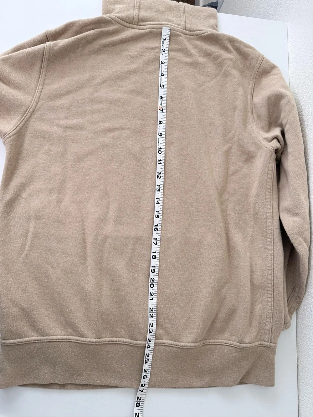 The North Face Men’s Half Dome Fleece Pullover Hoodie Tan Beige Size Medium
